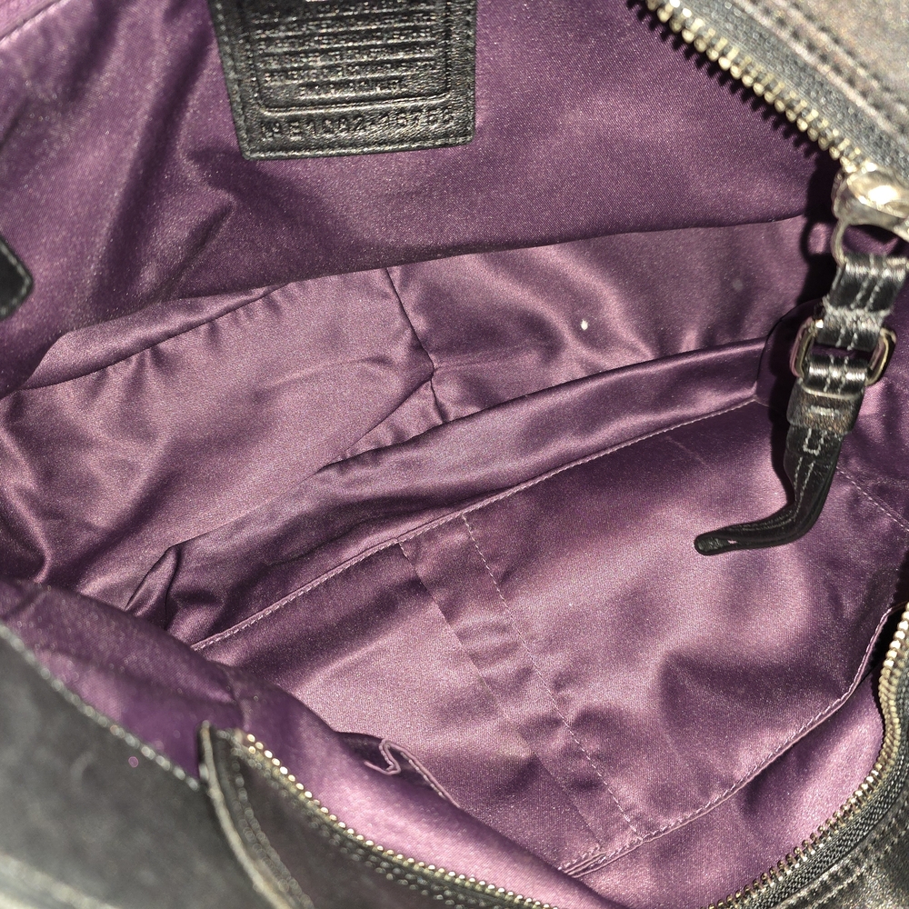 Coach Black Signature Shoulder Bag - Picture 7 of 16